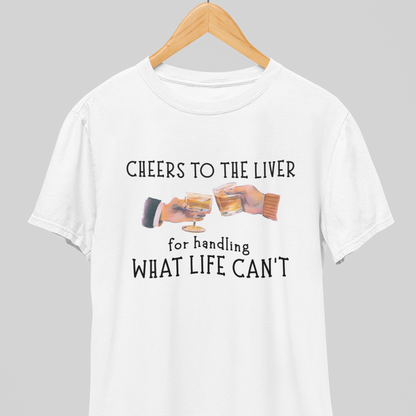 Cheers to Liver : Wisdom tee