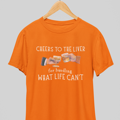 Cheers to Liver : Wisdom tee