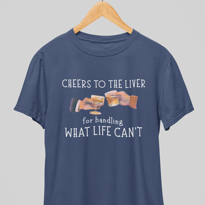 Cheers to Liver : Wisdom tee