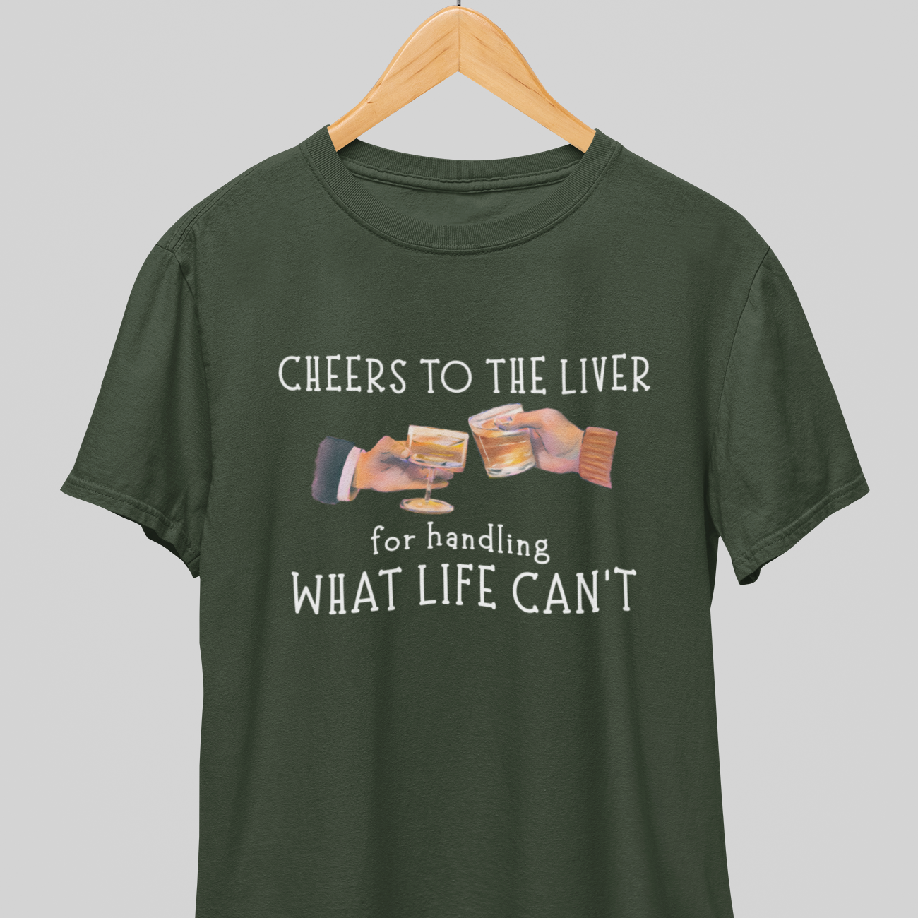 Cheers to Liver : Wisdom tee