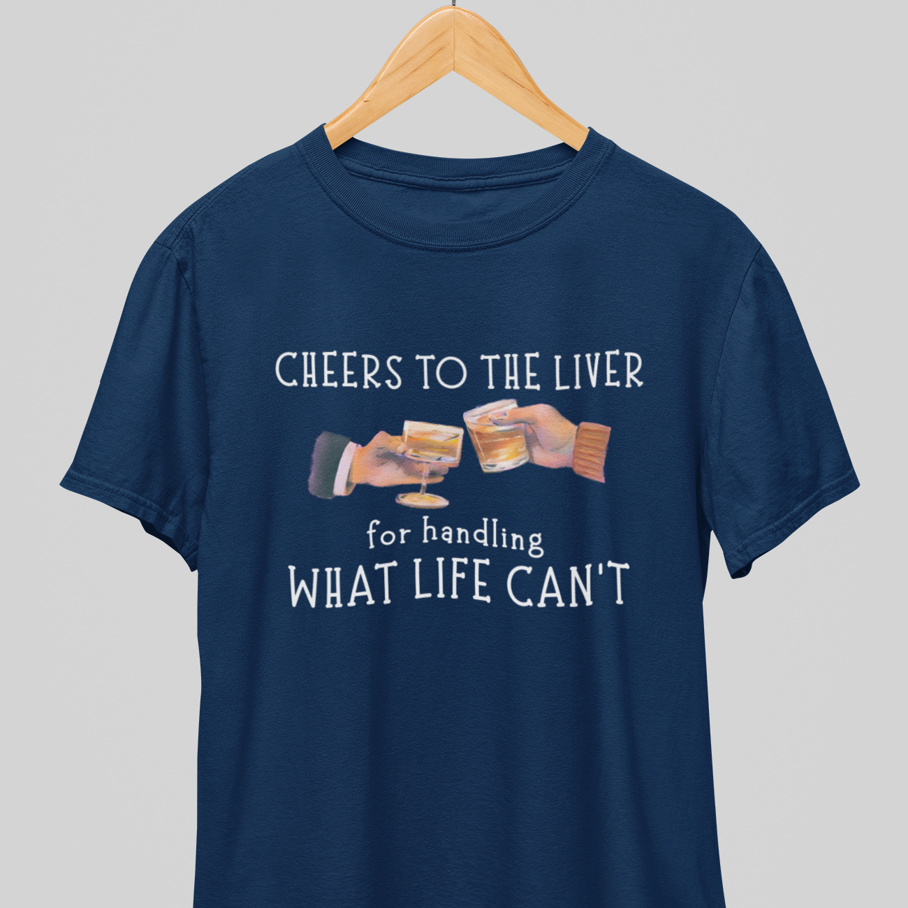 Cheers to Liver : Wisdom tee