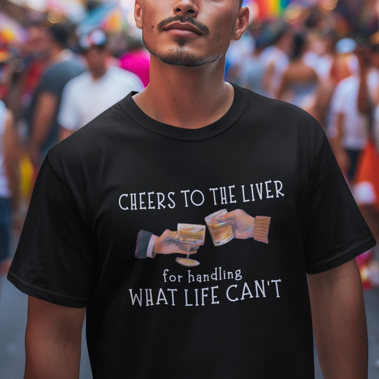 Cheers to Liver : Wisdom tee
