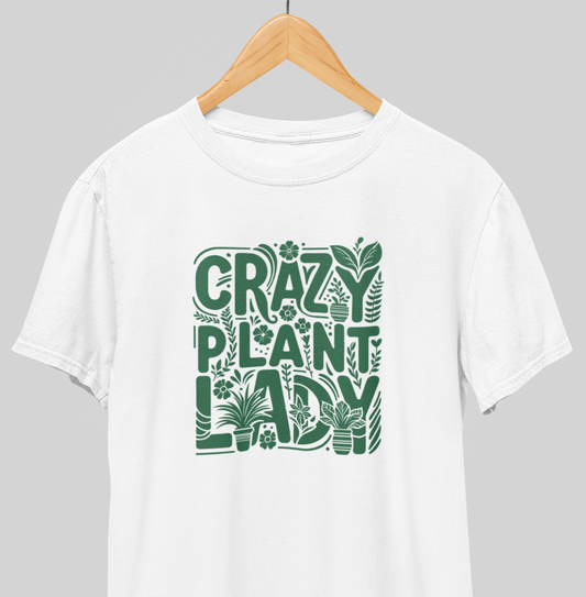 Crazy plant lady : Funny Tee