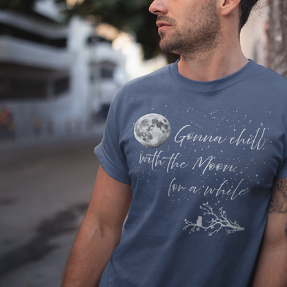 Chill with Moon : Cosmic Tee